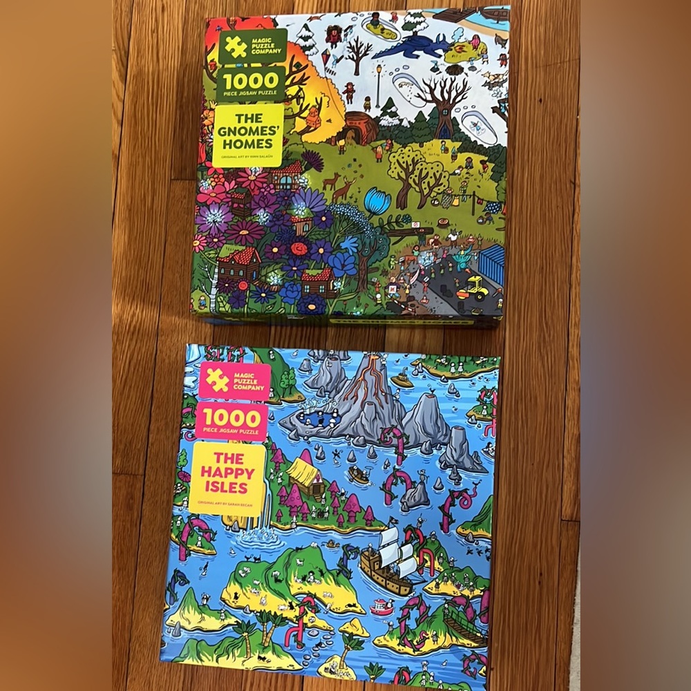 The Magic Puzzle Company puzzles